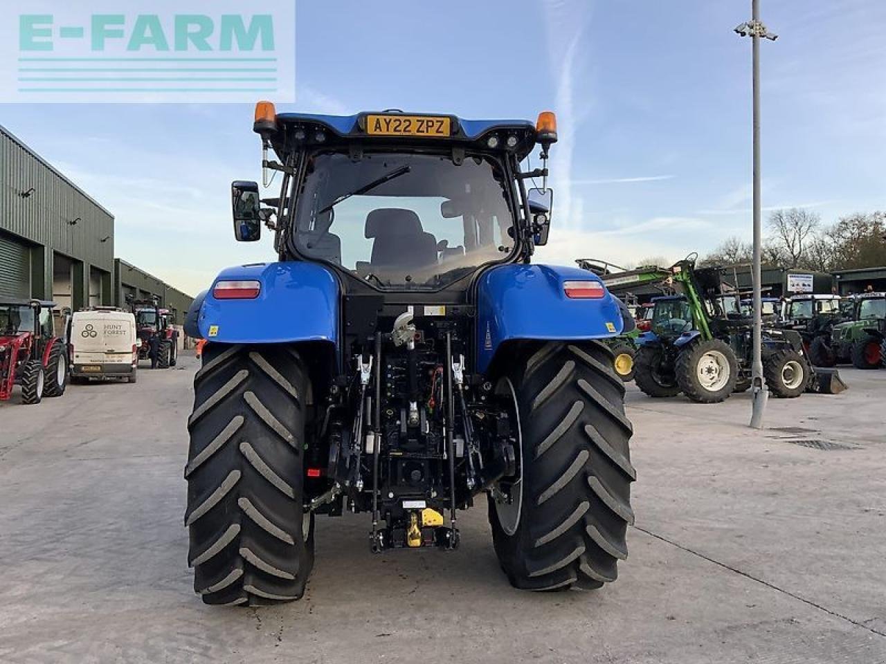 Traktor Türe ait New Holland t7.210 tractor (st21672), Gebrauchtmaschine içinde SHAFTESBURY (resim 7)