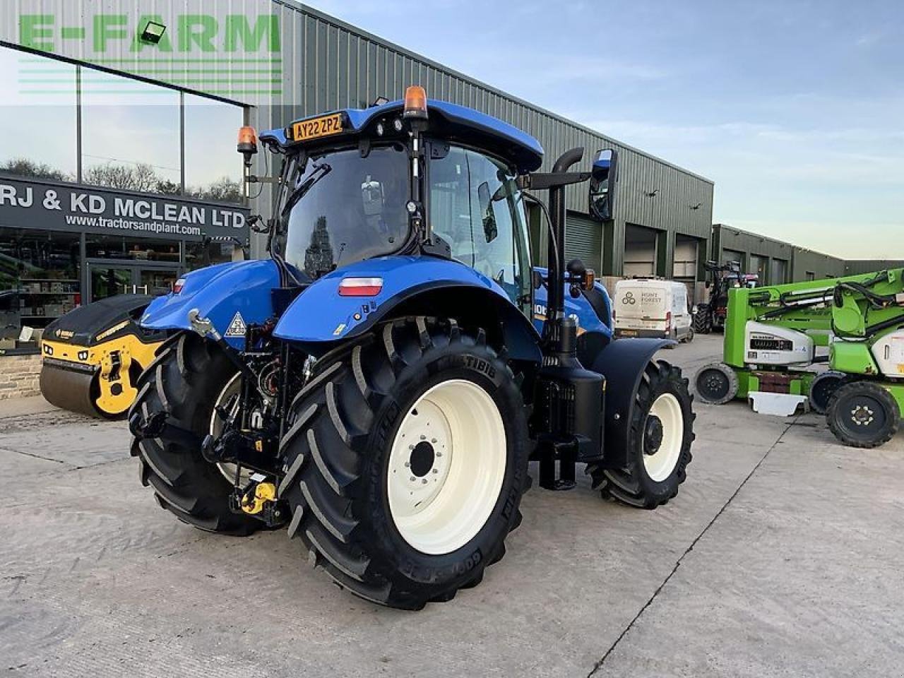 Traktor Türe ait New Holland t7.210 tractor (st21672), Gebrauchtmaschine içinde SHAFTESBURY (resim 8)