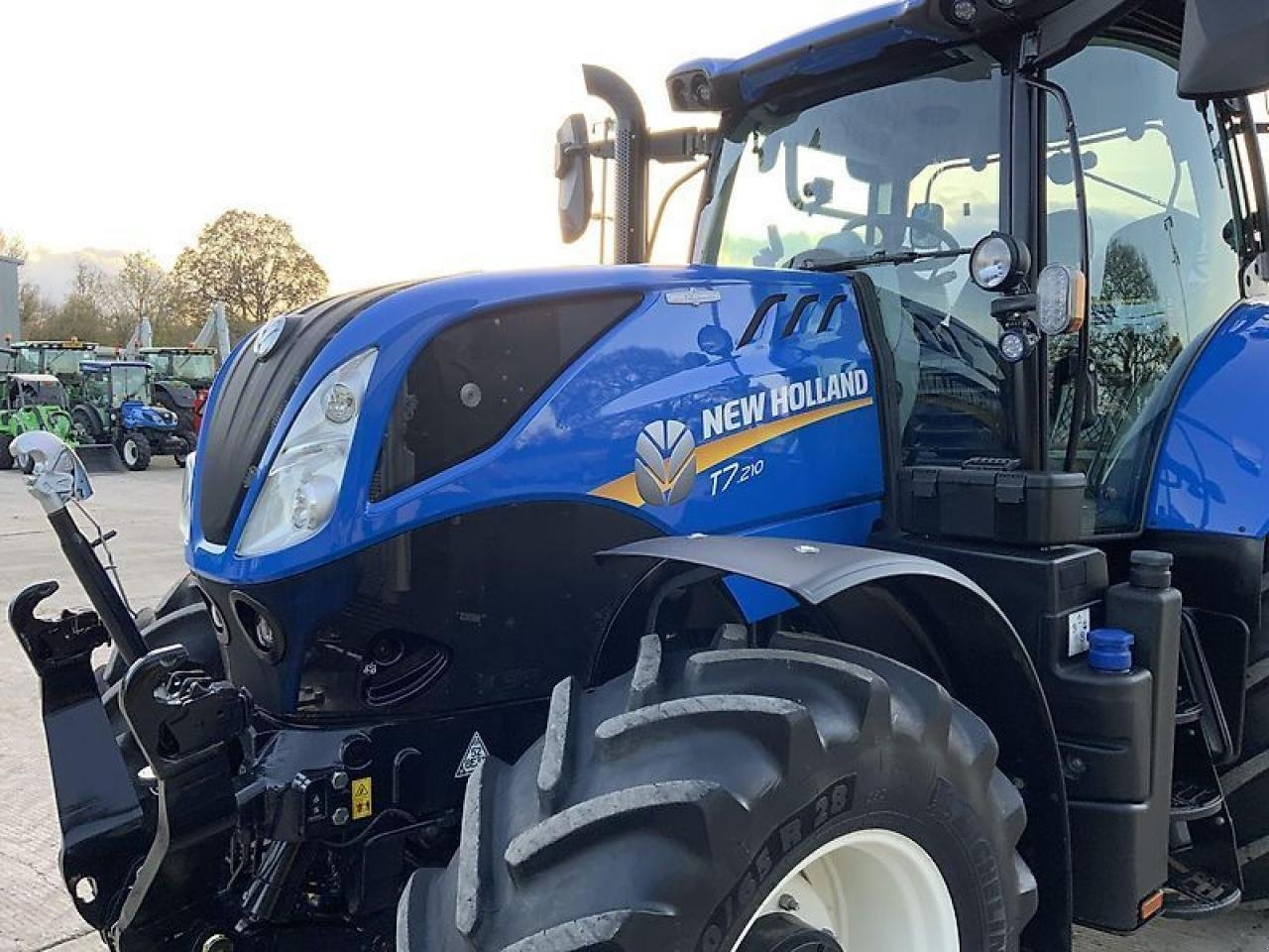 Traktor Türe ait New Holland t7.210 tractor (st21672), Gebrauchtmaschine içinde SHAFTESBURY (resim 15)