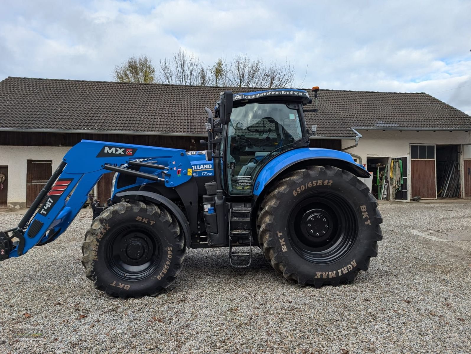 Traktor типа New Holland T7.210, Gebrauchtmaschine в Aurolzmünster (Фотография 8)