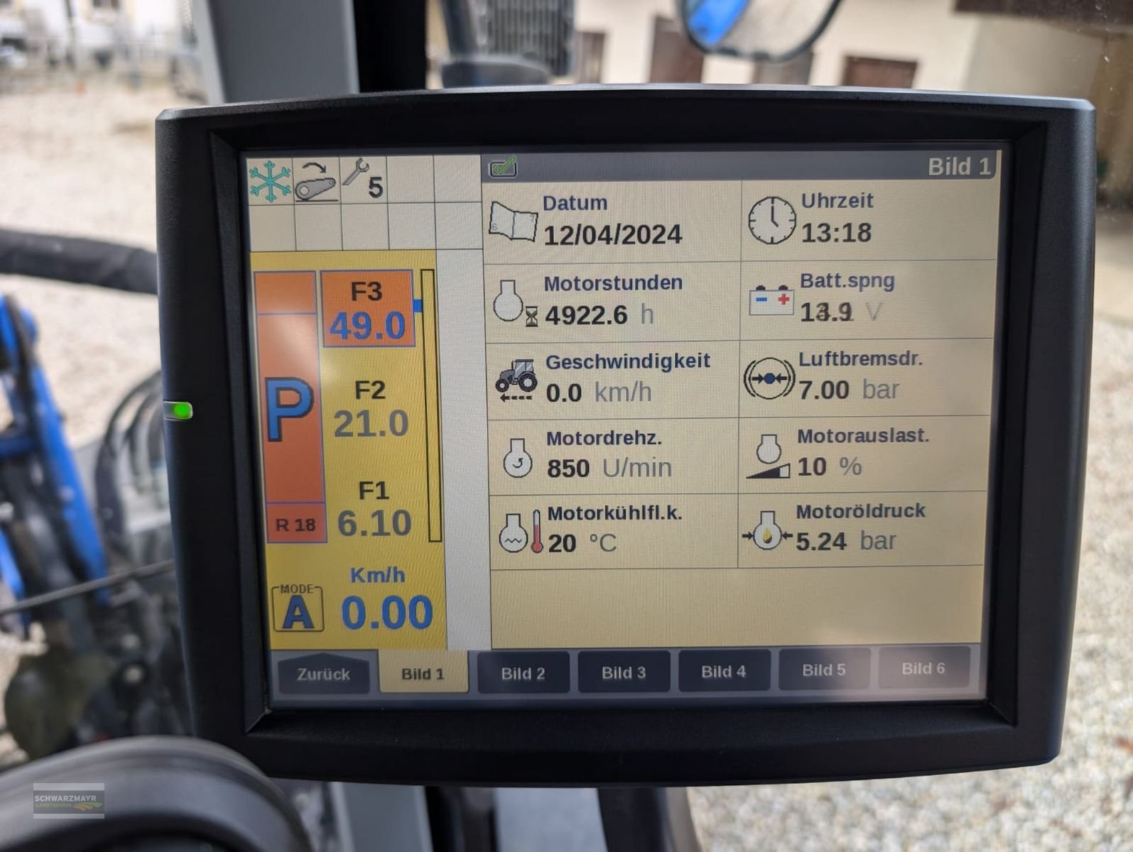 Traktor типа New Holland T7.210, Gebrauchtmaschine в Aurolzmünster (Фотография 5)