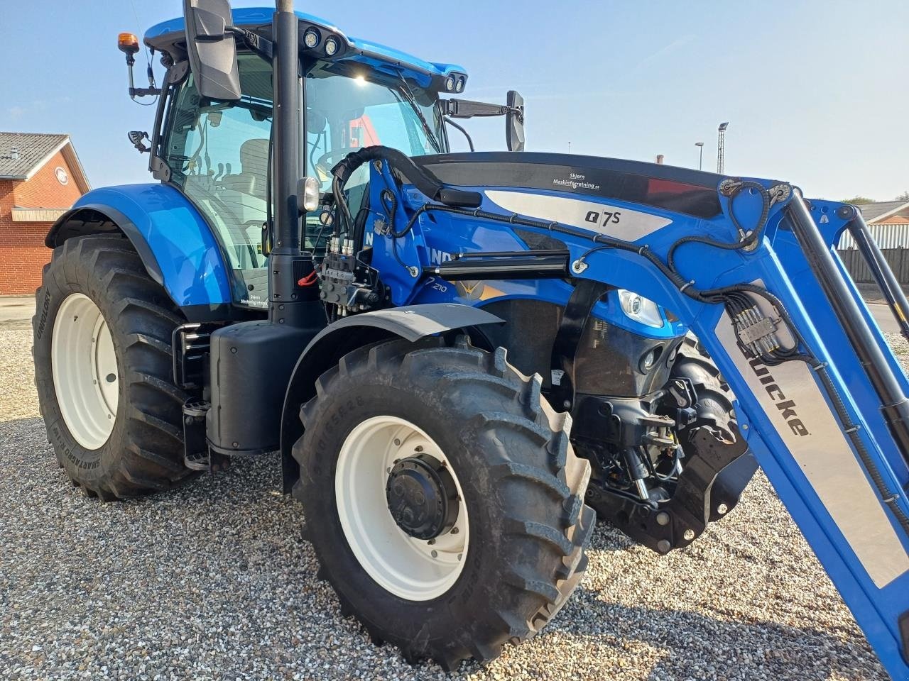 Traktor of the type New Holland T7.210, Gebrauchtmaschine in Skjern (Picture 3)