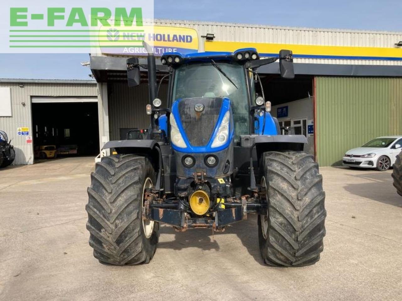 Traktor del tipo New Holland t7.210, Gebrauchtmaschine en SHREWSBURRY (Imagen 4)