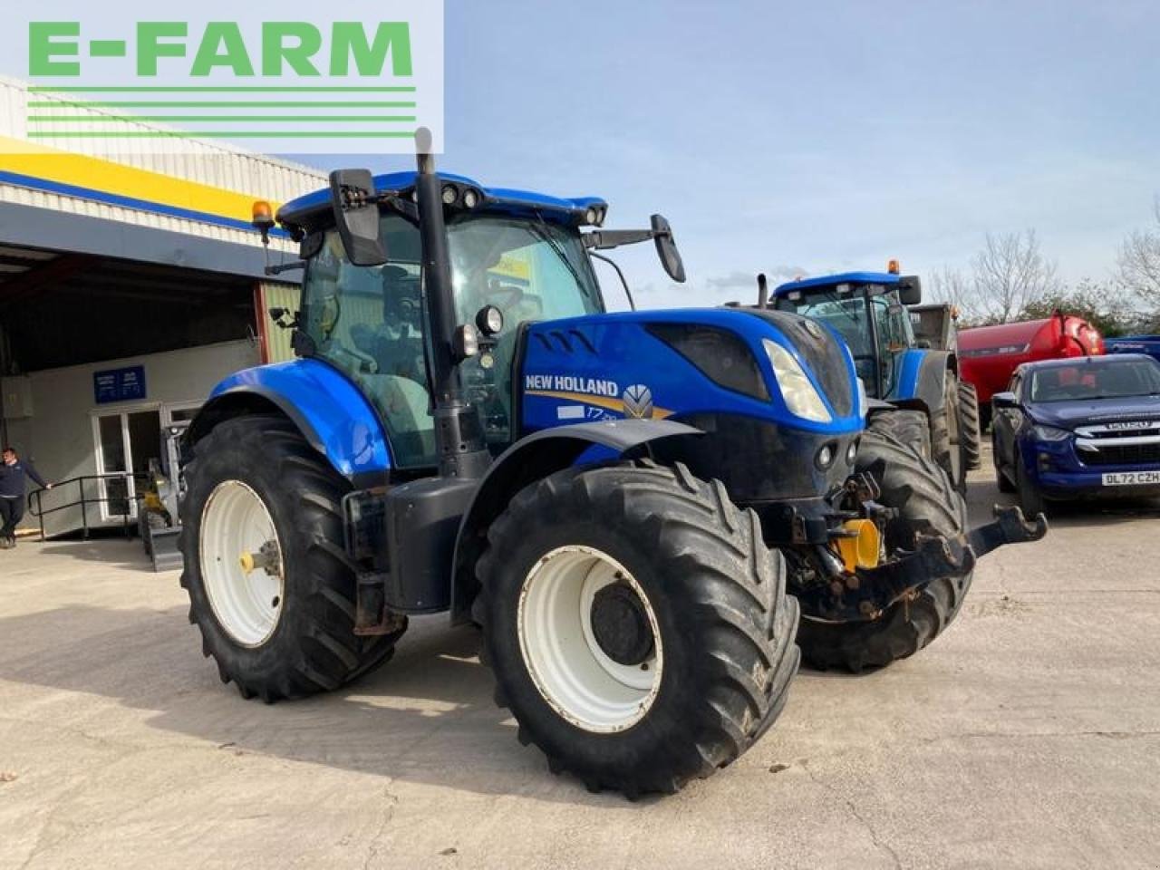 Traktor του τύπου New Holland t7.210, Gebrauchtmaschine σε SHREWSBURRY (Φωτογραφία 8)