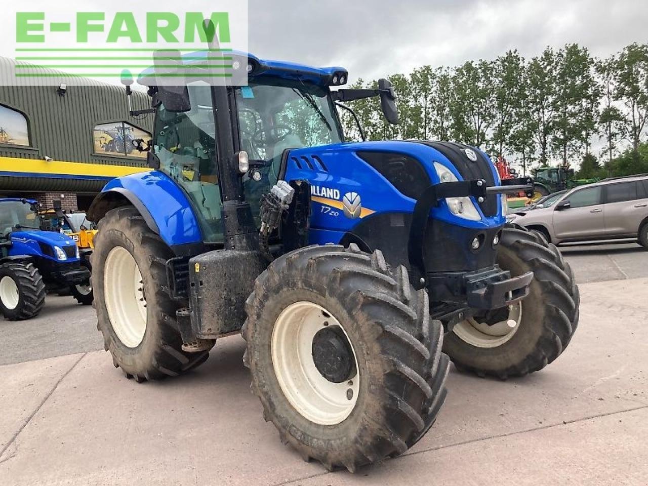 Traktor typu New Holland t7.210, Gebrauchtmaschine v SHREWSBURRY (Obrázek 12)