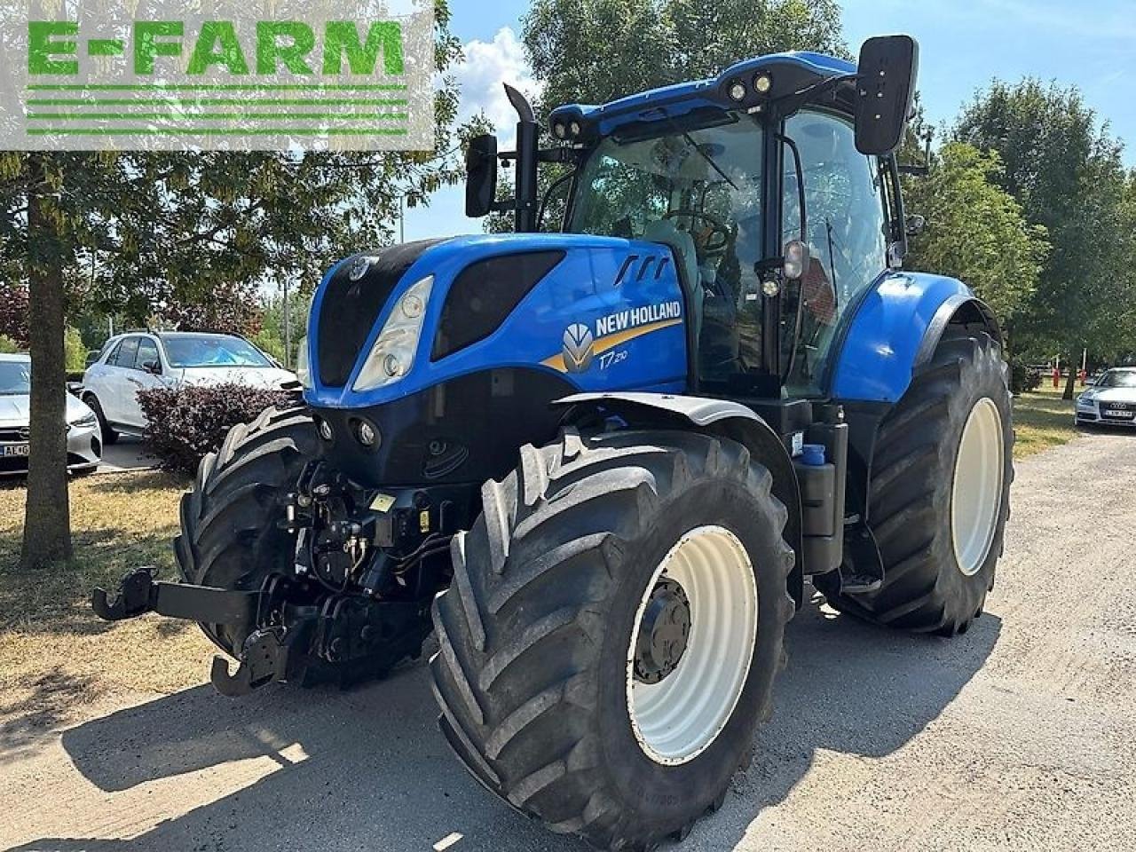 Traktor of the type New Holland t7.210, Gebrauchtmaschine in SZEGED (Picture 1)