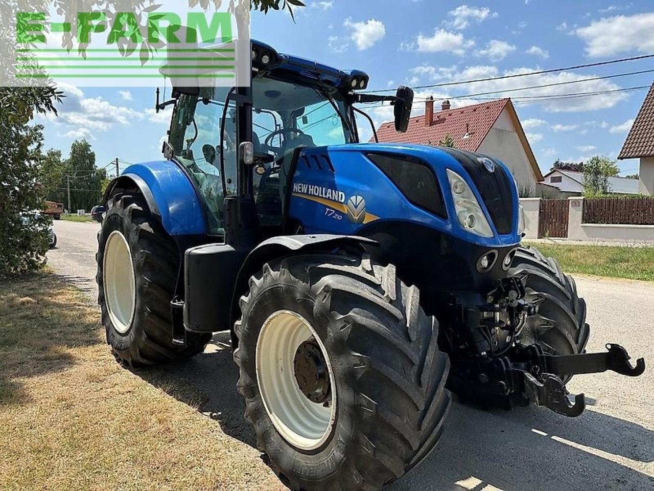 Traktor of the type New Holland t7.210, Gebrauchtmaschine in SZEGED (Picture 8)