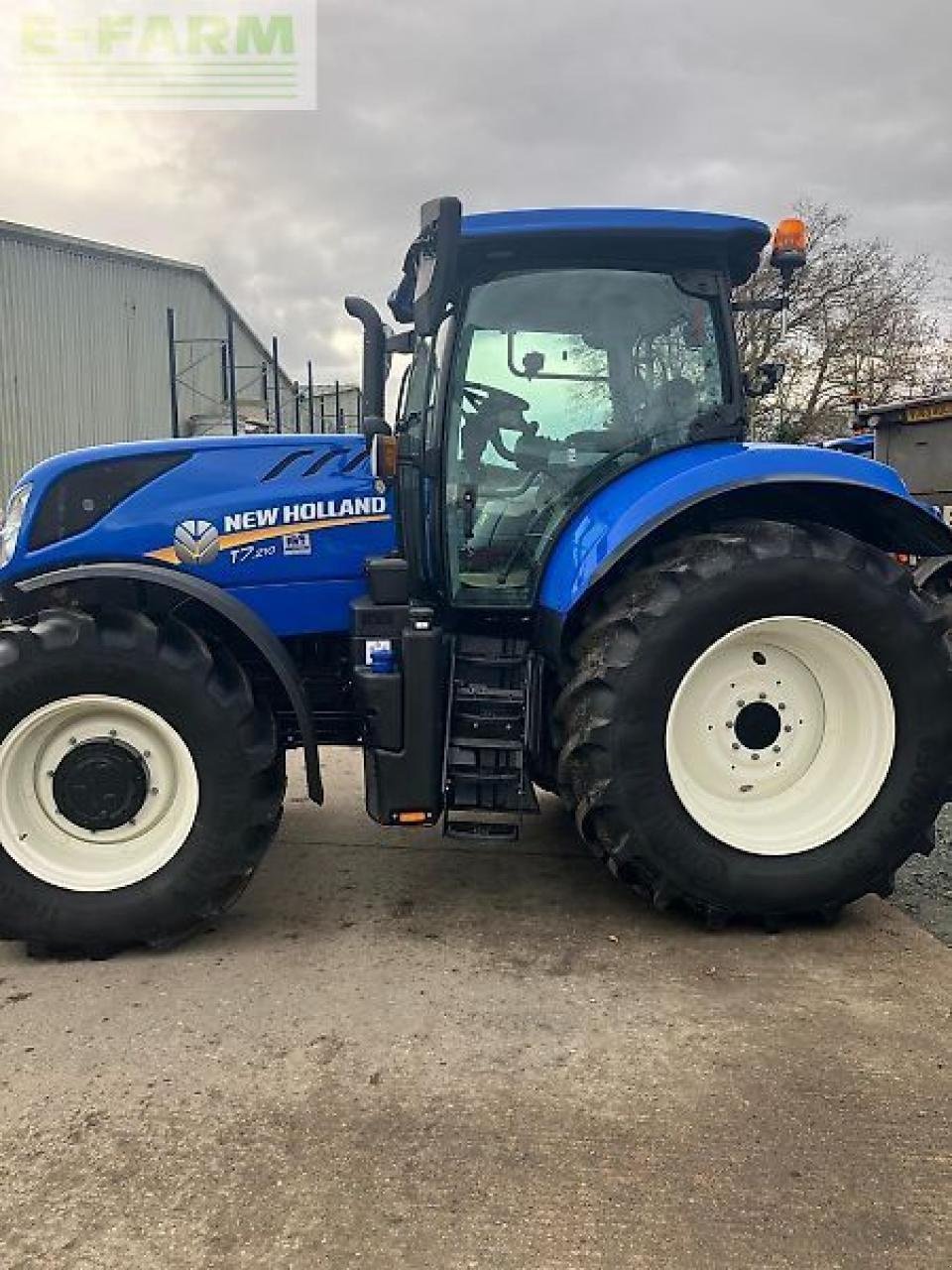 Traktor del tipo New Holland t7.210, Gebrauchtmaschine en SHREWSBURRY (Imagen 4)