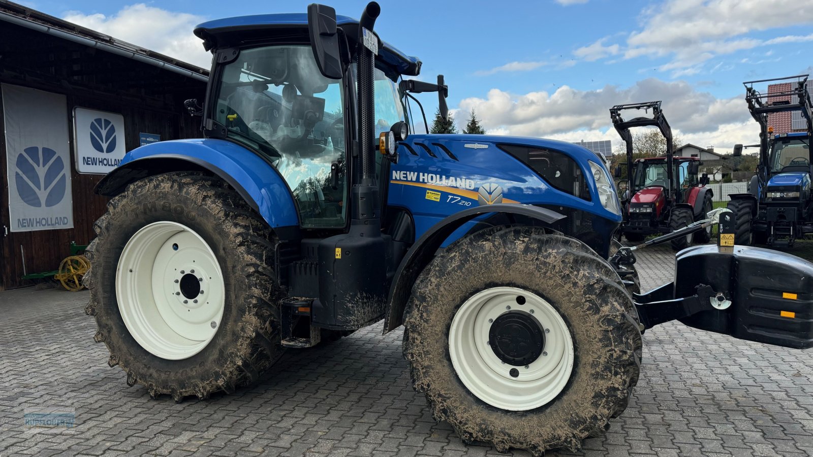 Traktor van het type New Holland T7.210, Gebrauchtmaschine in Vilshofen (Foto 1)