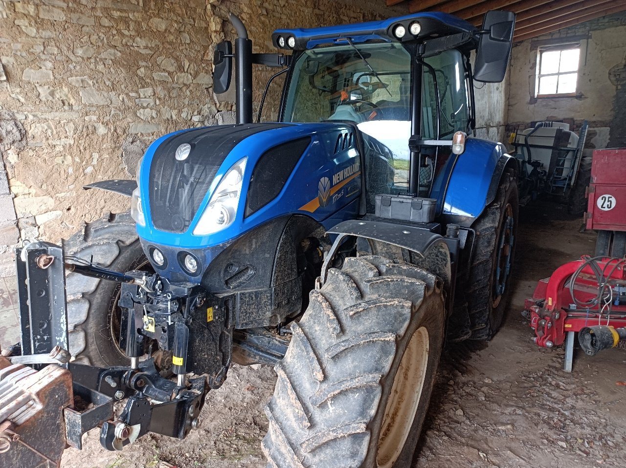 Traktor typu New Holland T7.215 S, Gebrauchtmaschine w Einvaux (Zdjęcie 1)