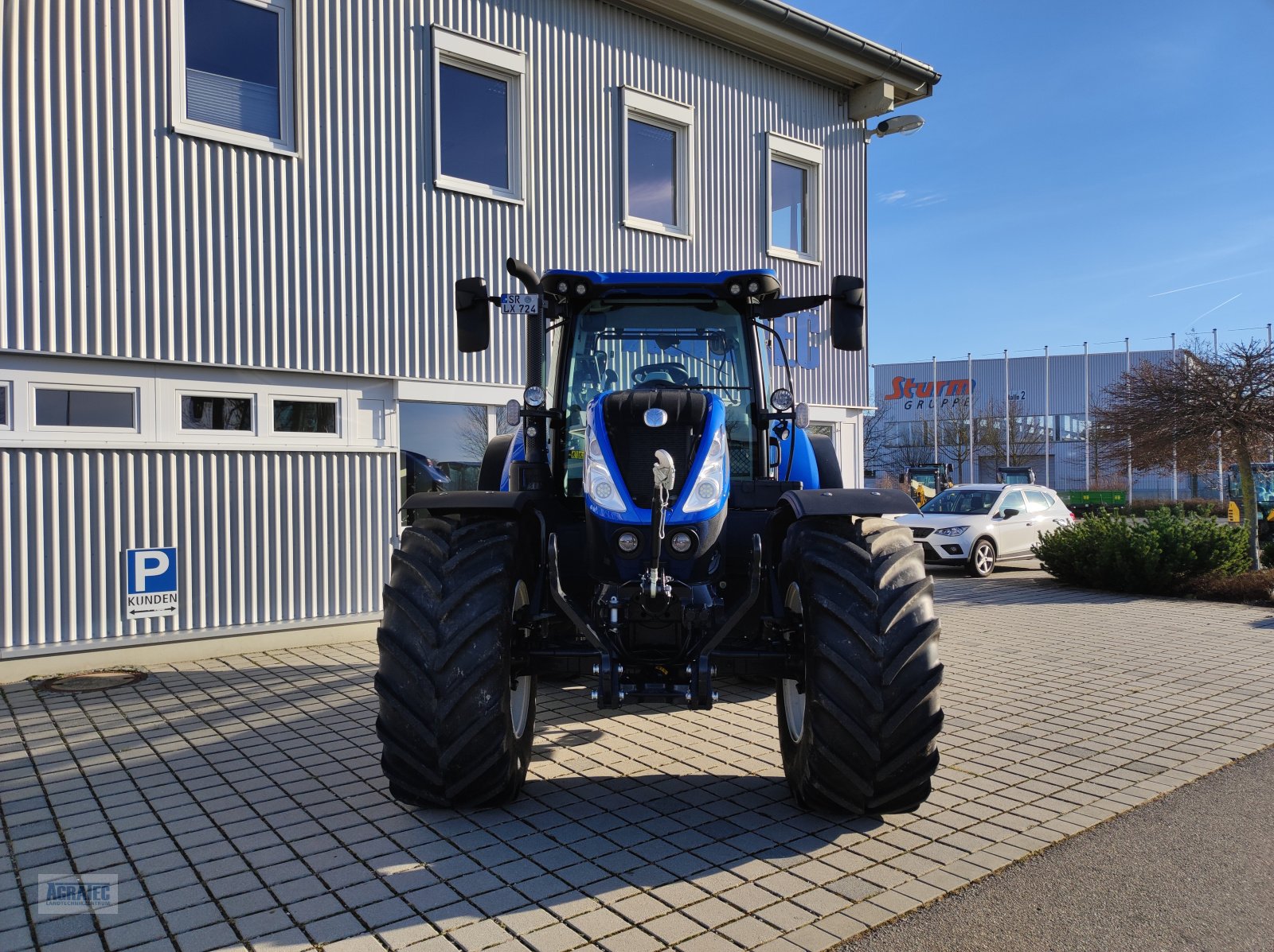 Traktor typu New Holland T7.225 AC, Gebrauchtmaschine w Salching bei Straubing (Zdjęcie 4)