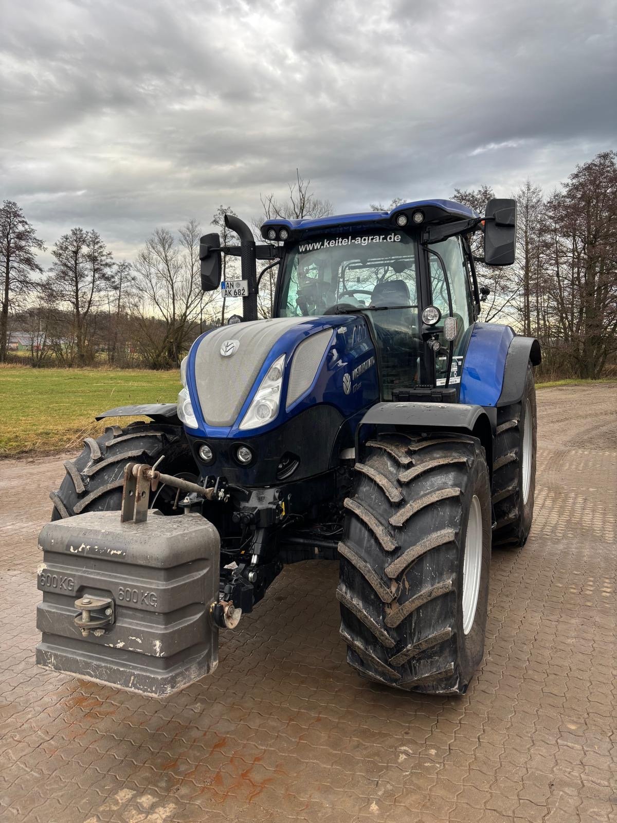 Traktor Türe ait New Holland T7.225 AC, Gebrauchtmaschine içinde Leutershausen (resim 2)