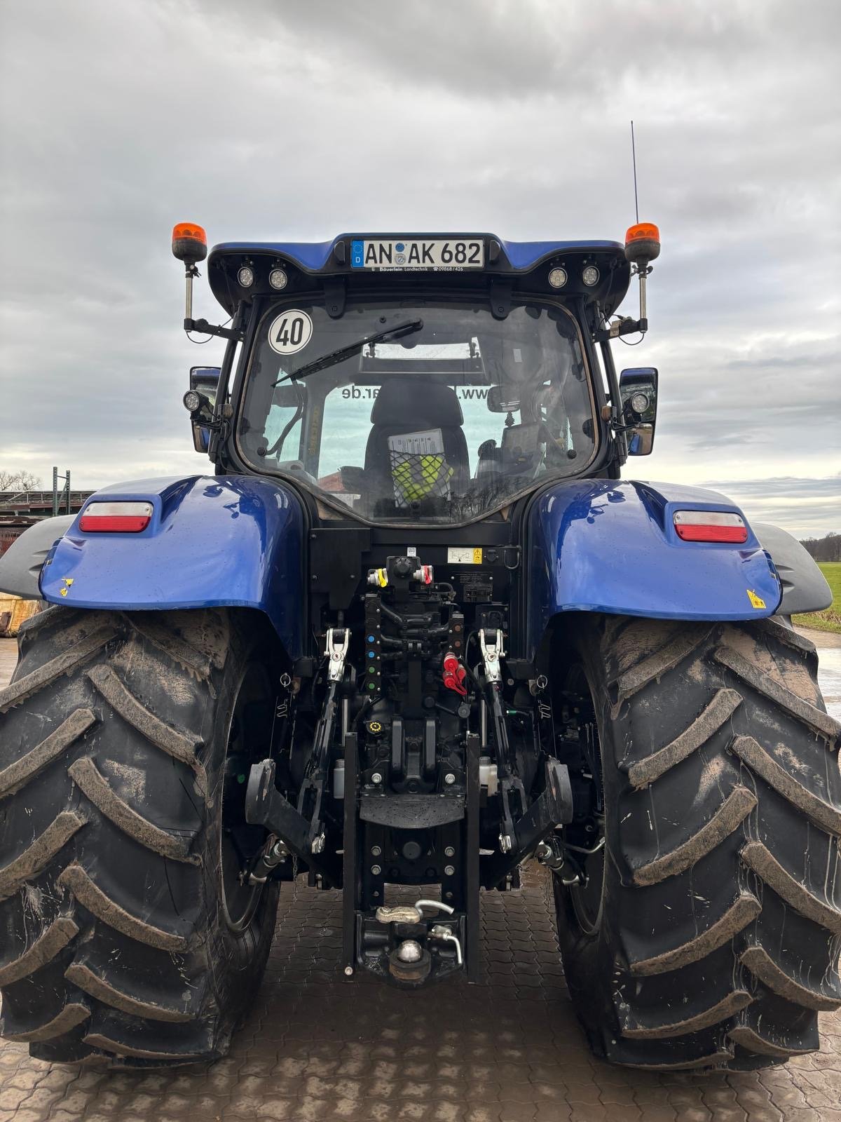 Traktor Türe ait New Holland T7.225 AC, Gebrauchtmaschine içinde Leutershausen (resim 7)