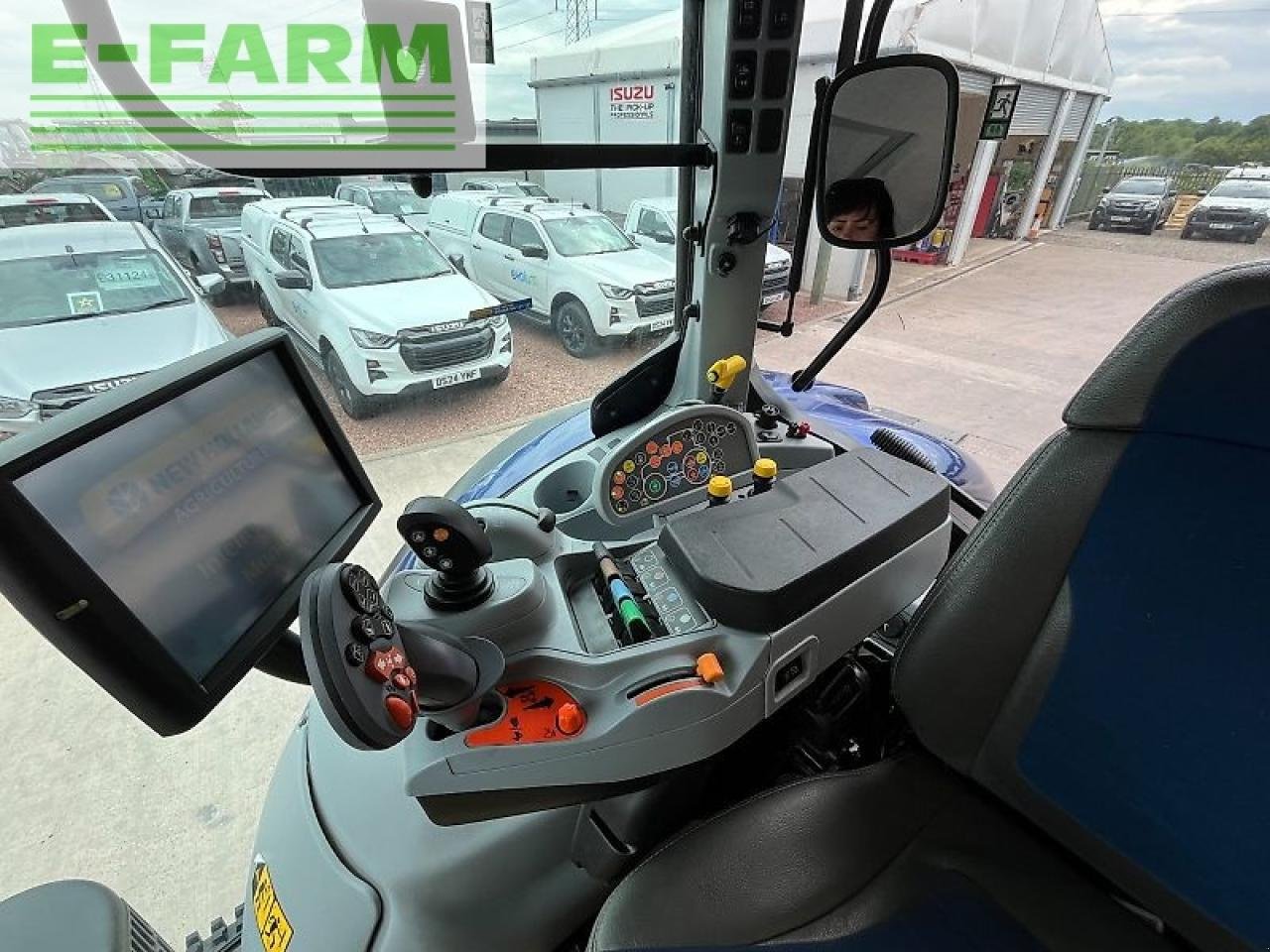 Traktor del tipo New Holland t7.225, Gebrauchtmaschine en SHREWSBURRY (Imagen 12)