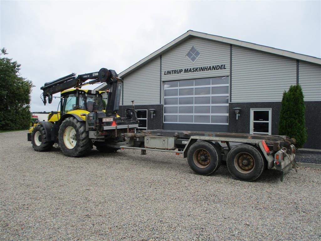 Traktor tip New Holland T7.230 AutoCommand med HIAB X-Hipro 192 kran og Hvamø containervogn, Gebrauchtmaschine in Lintrup (Poză 5)