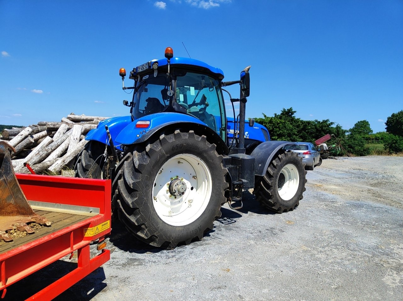 Traktor типа New Holland T7.235 AC, Gebrauchtmaschine в Eton (Фотография 5)