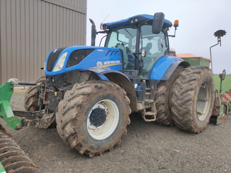 Traktor del tipo New Holland T7.245 AC, Gebrauchtmaschine In FRESNAY LE COMTE (Immagine 1)