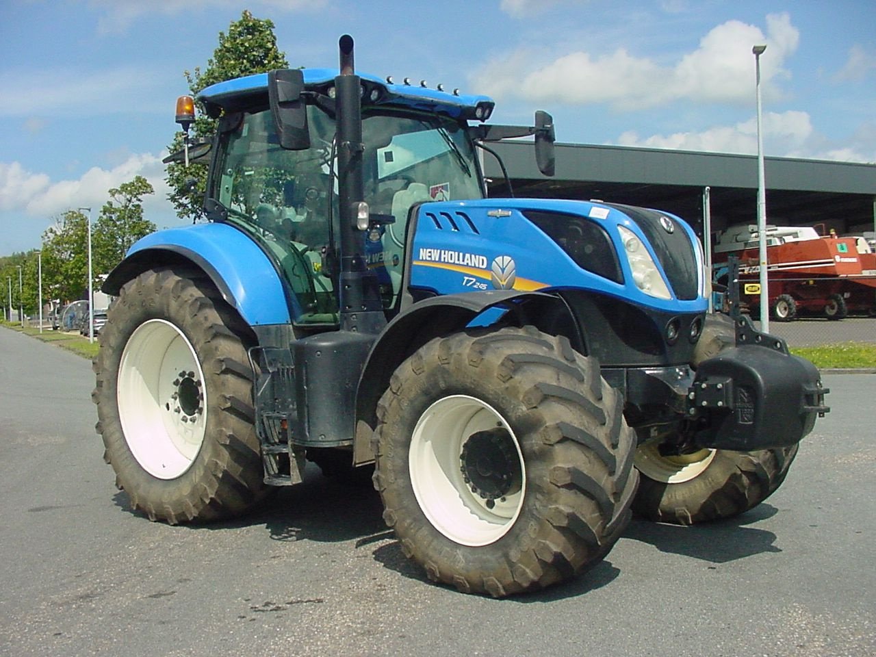 Traktor Türe ait New Holland T7.245, Gebrauchtmaschine içinde Wieringerwerf (resim 1)