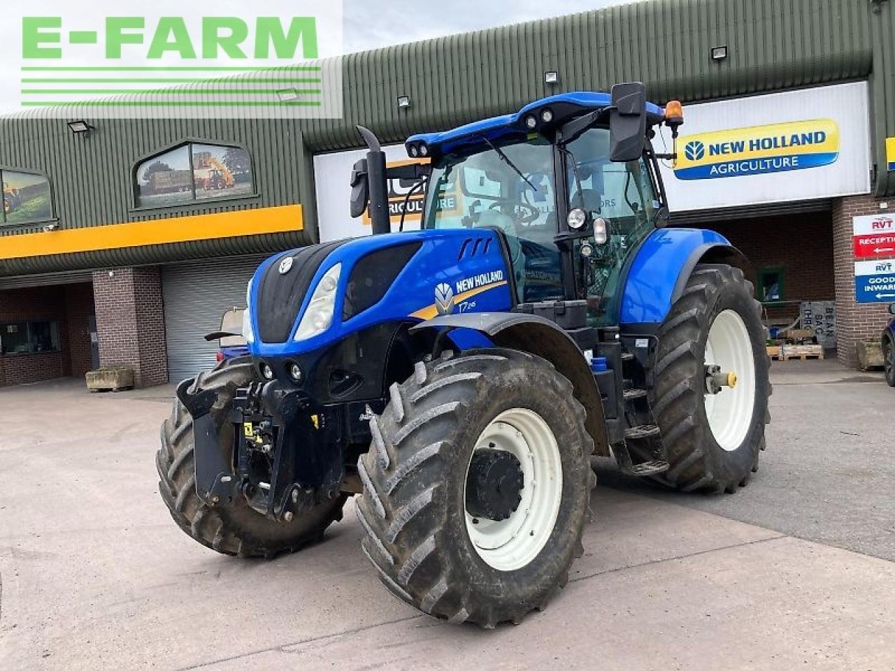 Traktor des Typs New Holland t7.245, Gebrauchtmaschine in SHREWSBURRY (Bild 1)