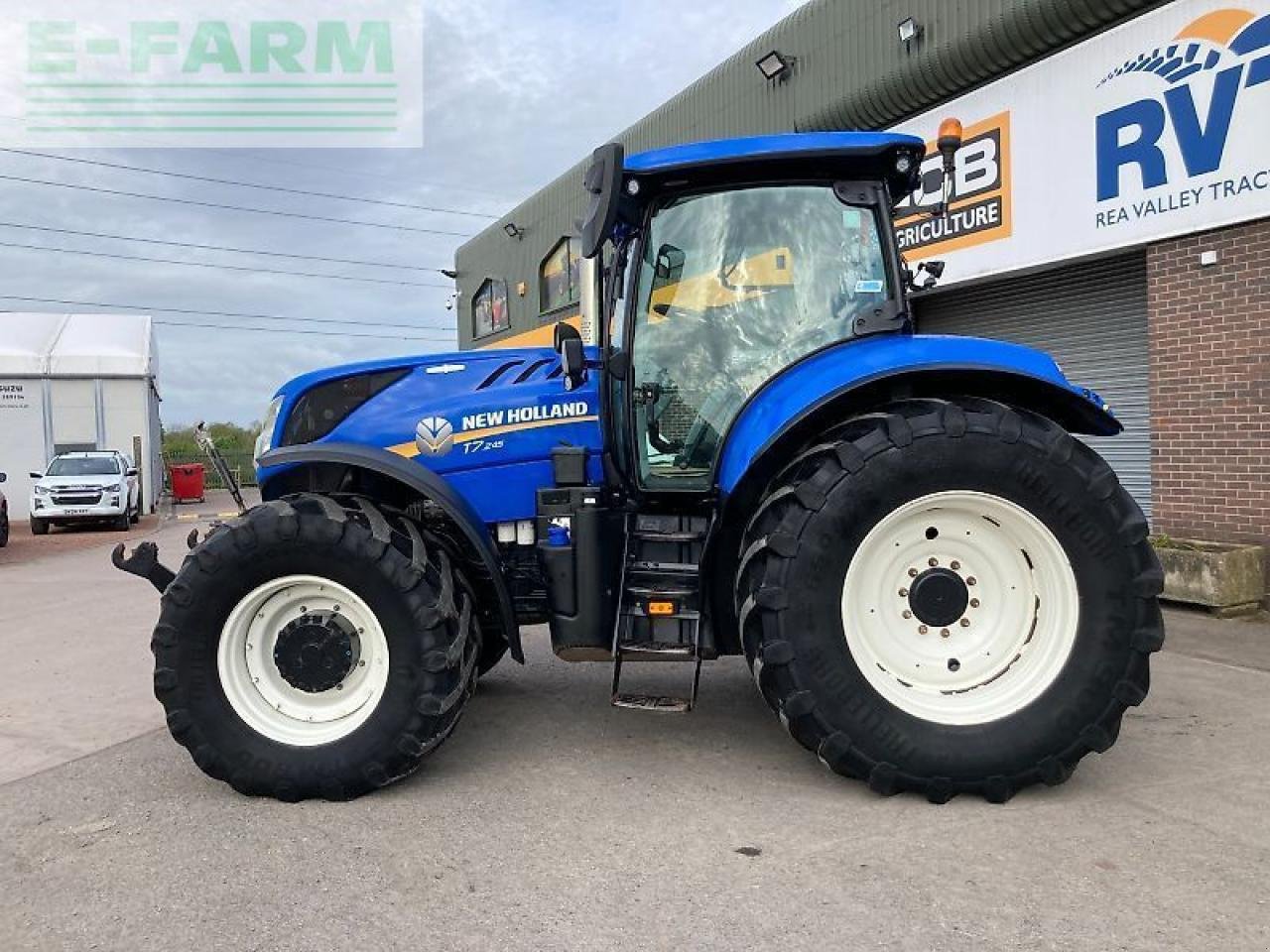 Traktor van het type New Holland t7.245, Gebrauchtmaschine in SHREWSBURRY (Foto 2)