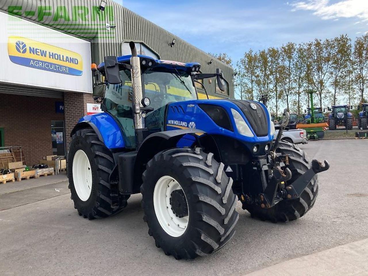 Traktor van het type New Holland t7.245, Gebrauchtmaschine in SHREWSBURRY (Foto 7)