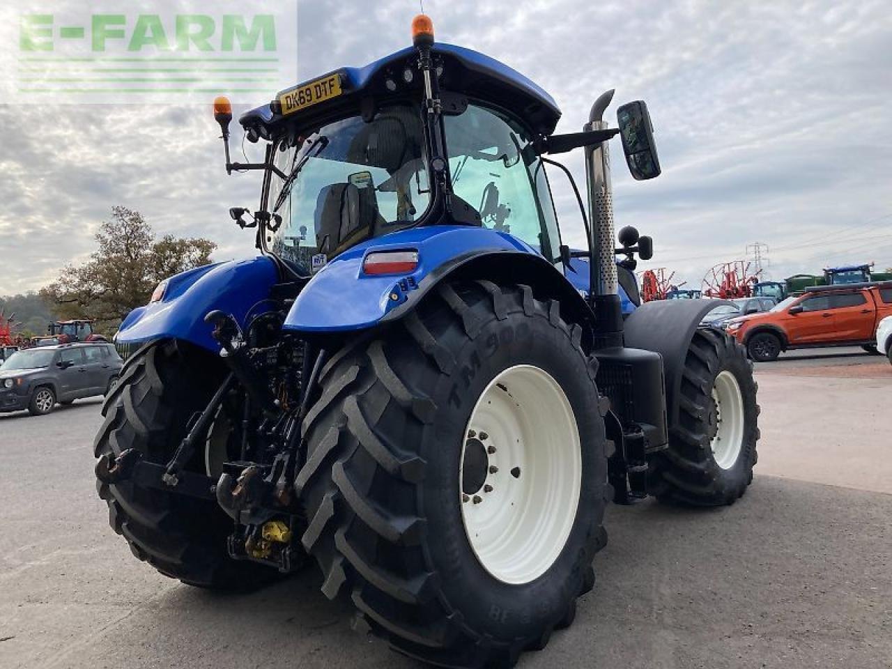 Traktor van het type New Holland t7.245, Gebrauchtmaschine in SHREWSBURRY (Foto 9)