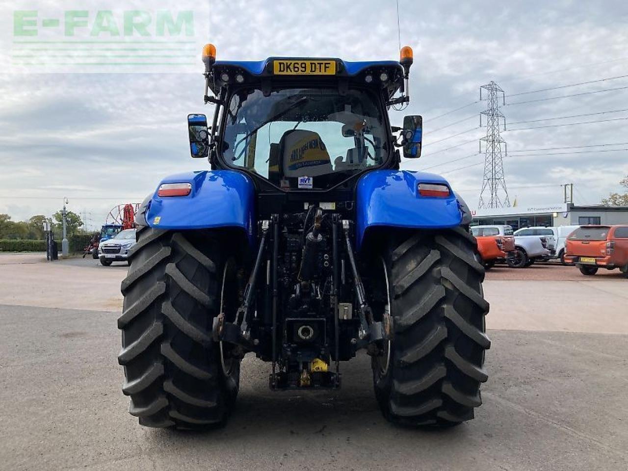 Traktor van het type New Holland t7.245, Gebrauchtmaschine in SHREWSBURRY (Foto 10)