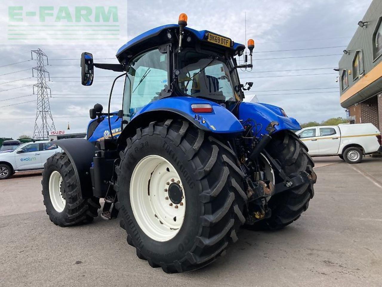 Traktor van het type New Holland t7.245, Gebrauchtmaschine in SHREWSBURRY (Foto 11)