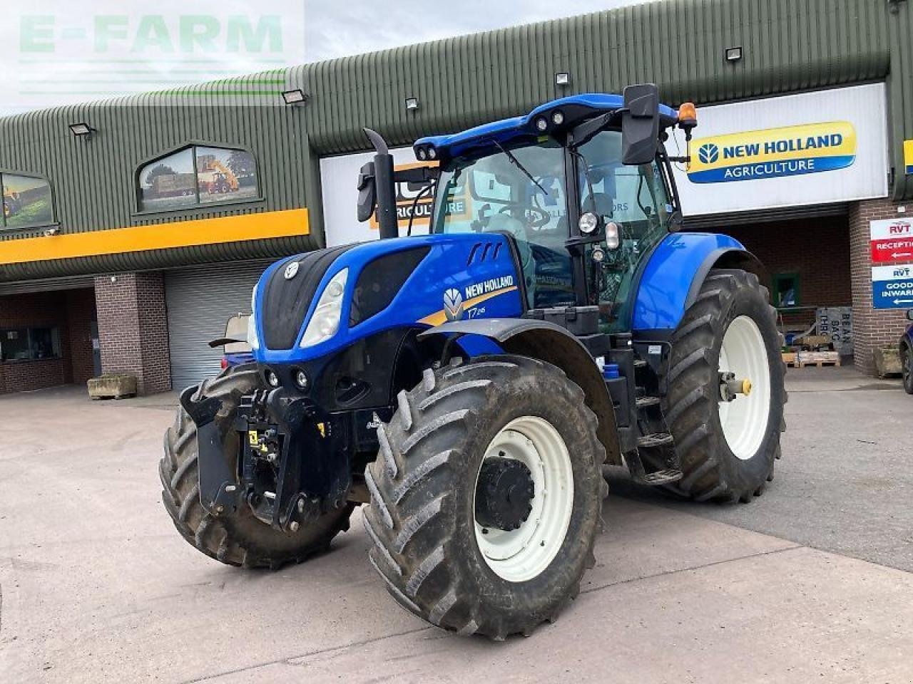 Traktor του τύπου New Holland t7.245, Gebrauchtmaschine σε SHREWSBURRY (Φωτογραφία 1)