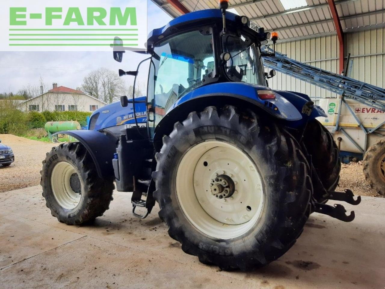 Traktor a típus New Holland t7.250 ac, Gebrauchtmaschine ekkor: CHAUVONCOURT (Kép 9)