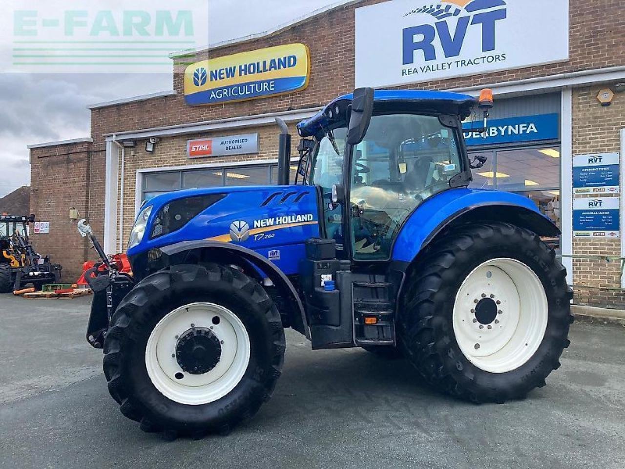 Traktor des Typs New Holland t7.260 powershift, Gebrauchtmaschine in SHREWSBURRY (Bild 1)