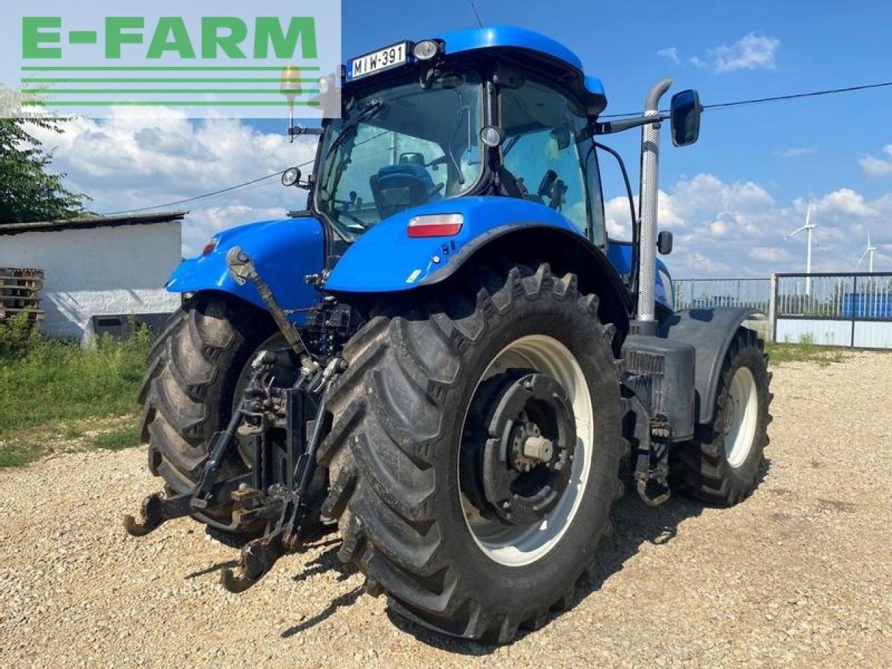 Traktor typu New Holland t7.260, Gebrauchtmaschine w SZEGED (Zdjęcie 5)