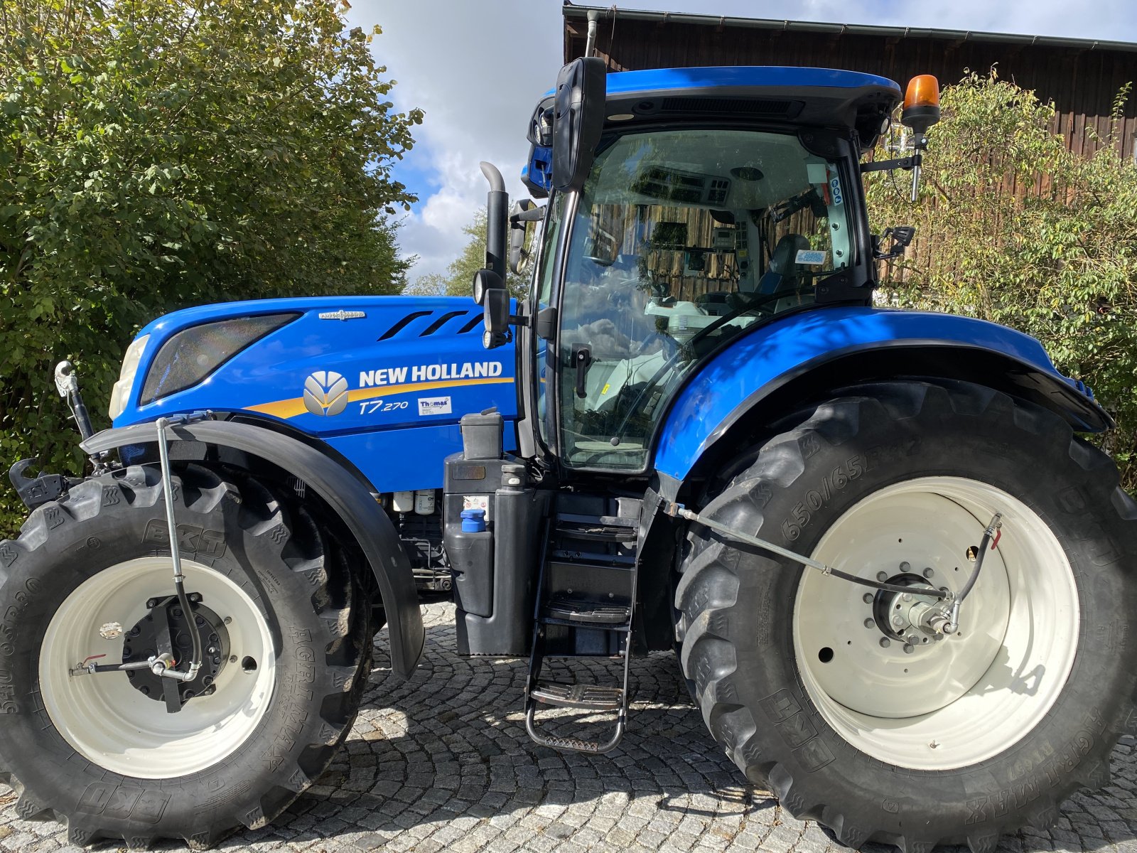 Traktor van het type New Holland T7.260, Gebrauchtmaschine in marktredwitz (Foto 2)