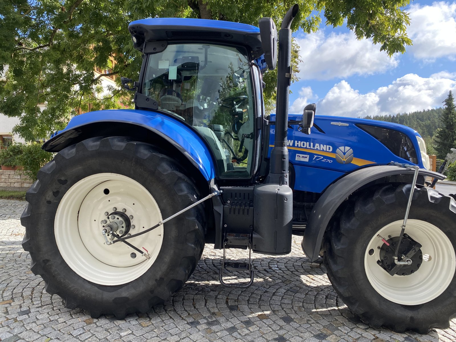 Traktor van het type New Holland T7.260, Gebrauchtmaschine in marktredwitz (Foto 9)