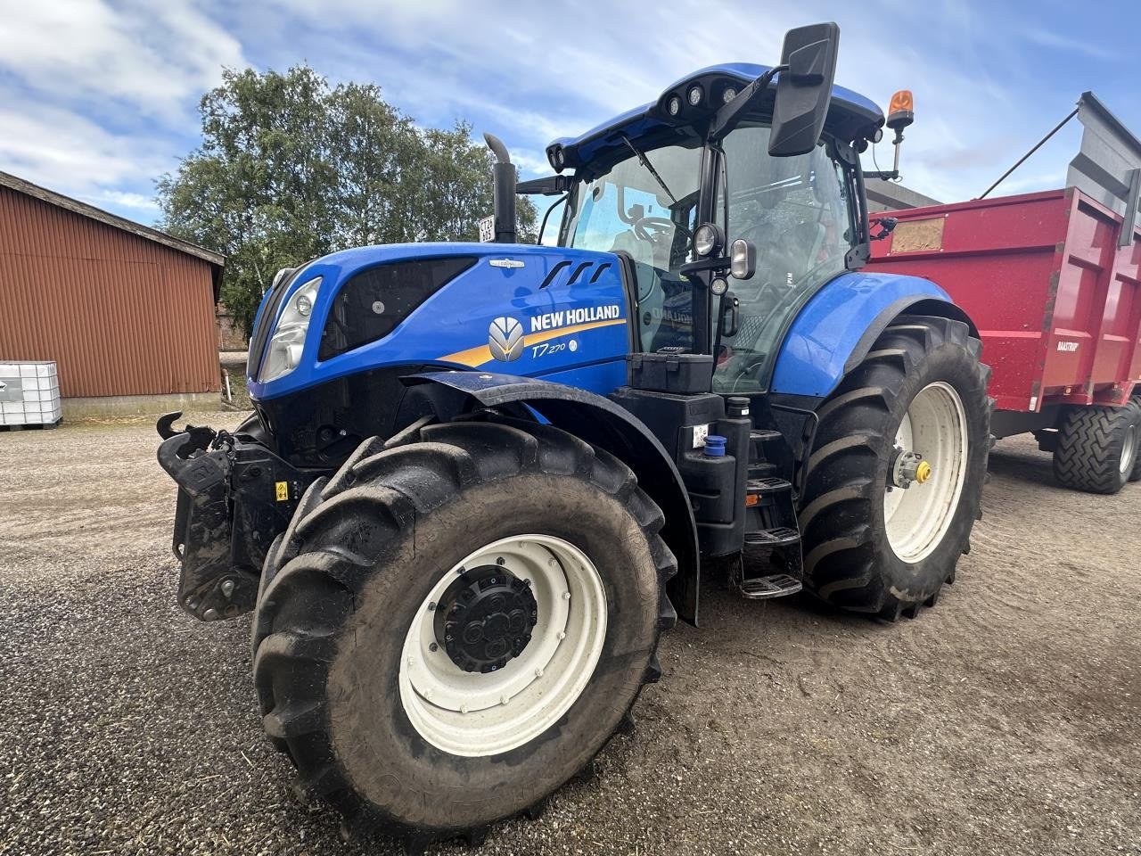 Traktor van het type New Holland T7.270 AC, Gebrauchtmaschine in Hadsten (Foto 1)