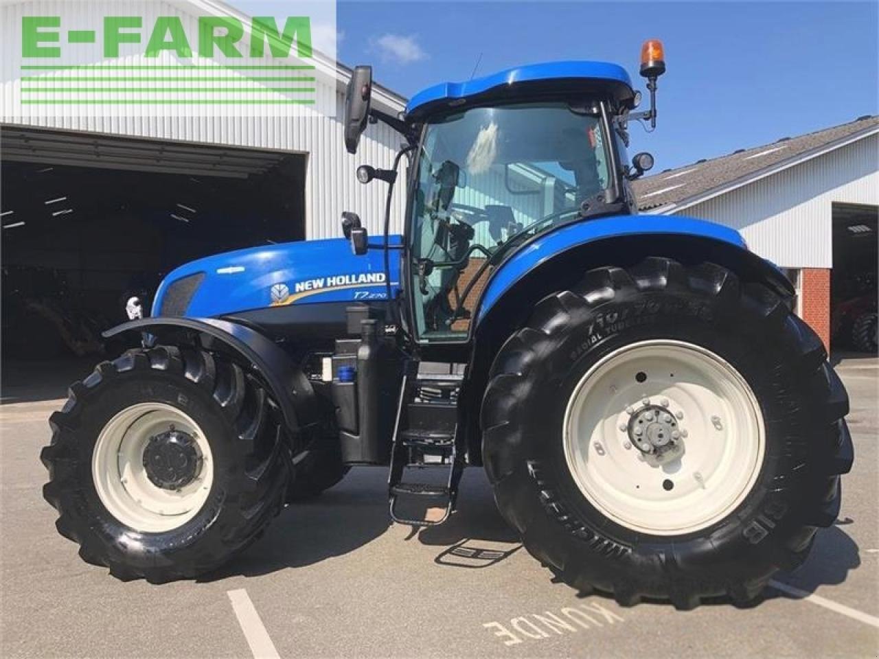 Traktor del tipo New Holland t7.270 autocommand, Gebrauchtmaschine en AALBORG SV (Imagen 1)