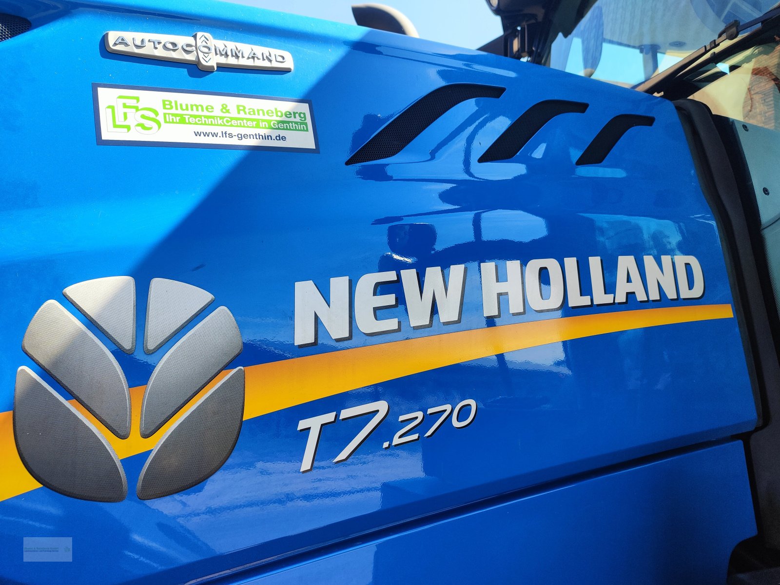 Traktor Türe ait New Holland T7.270, Gebrauchtmaschine içinde Genthin (resim 10)