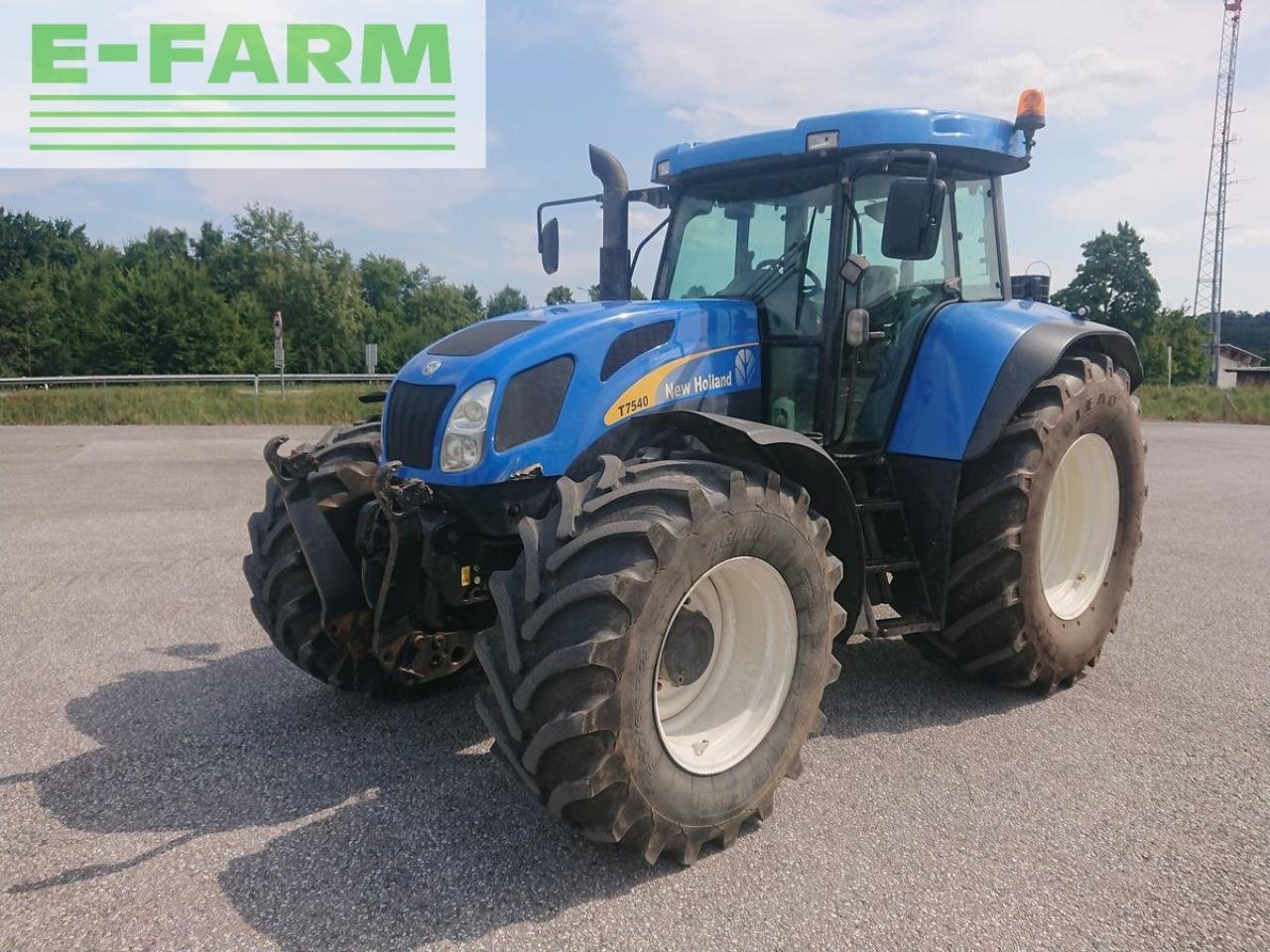 Traktor του τύπου New Holland t7540, Gebrauchtmaschine σε ILZ (Φωτογραφία 1)