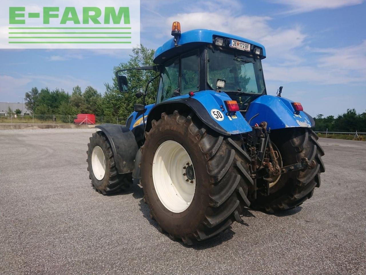 Traktor от тип New Holland t7540, Gebrauchtmaschine в ILZ (Снимка 4)