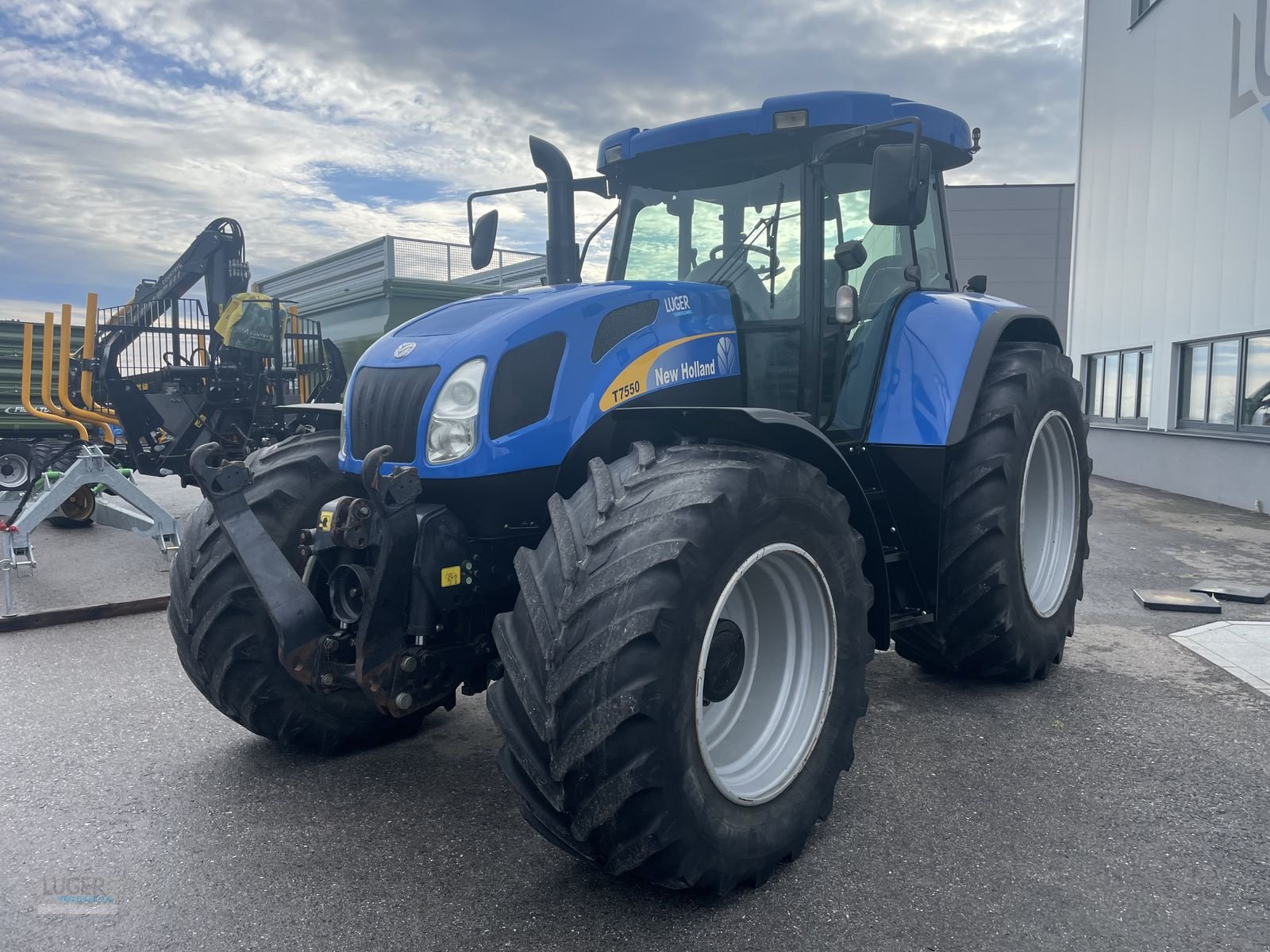 Traktor del tipo New Holland T7550, Gebrauchtmaschine In Niederkappel (Immagine 8)