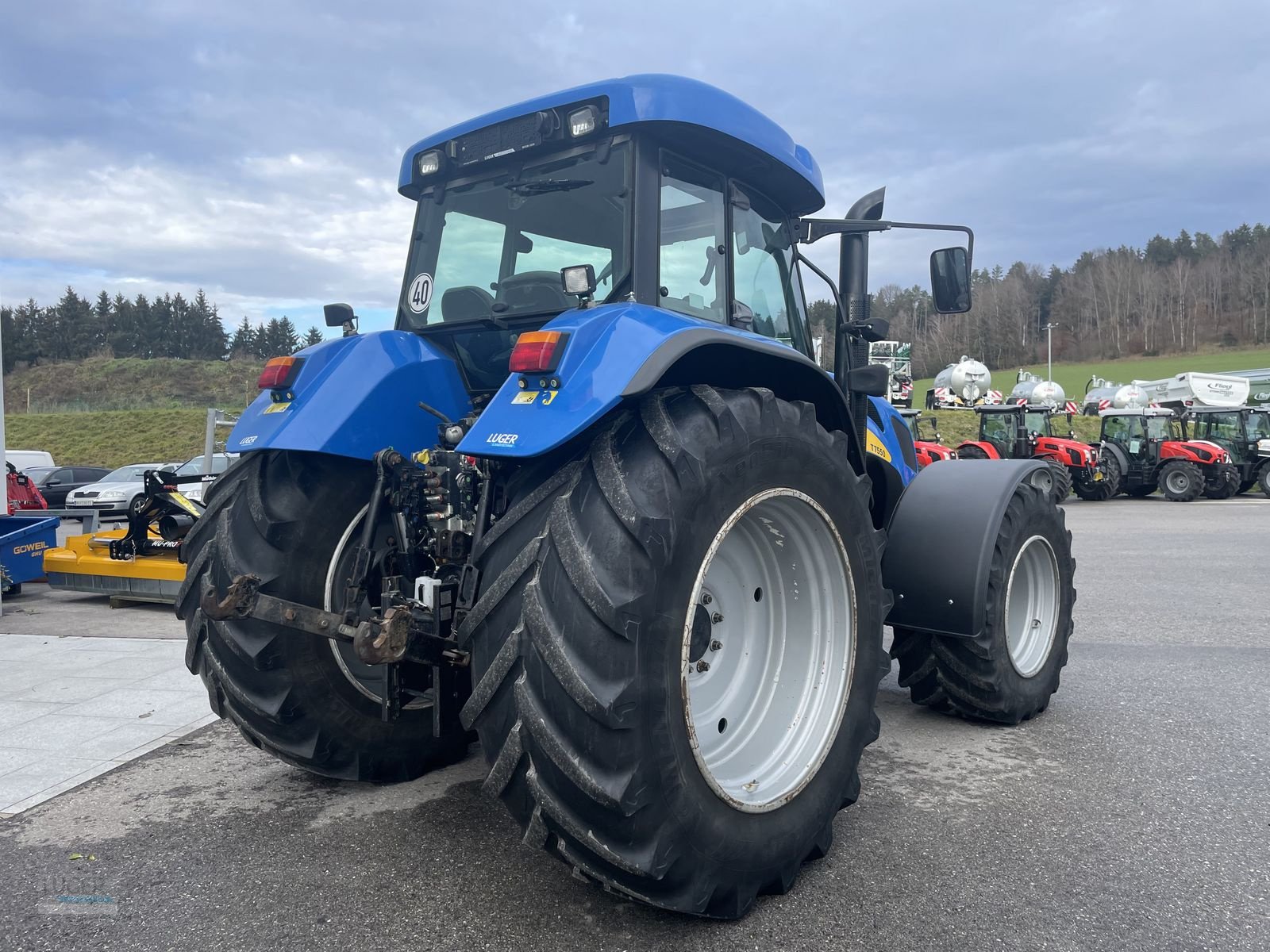 Traktor del tipo New Holland T7550, Gebrauchtmaschine In Niederkappel (Immagine 3)