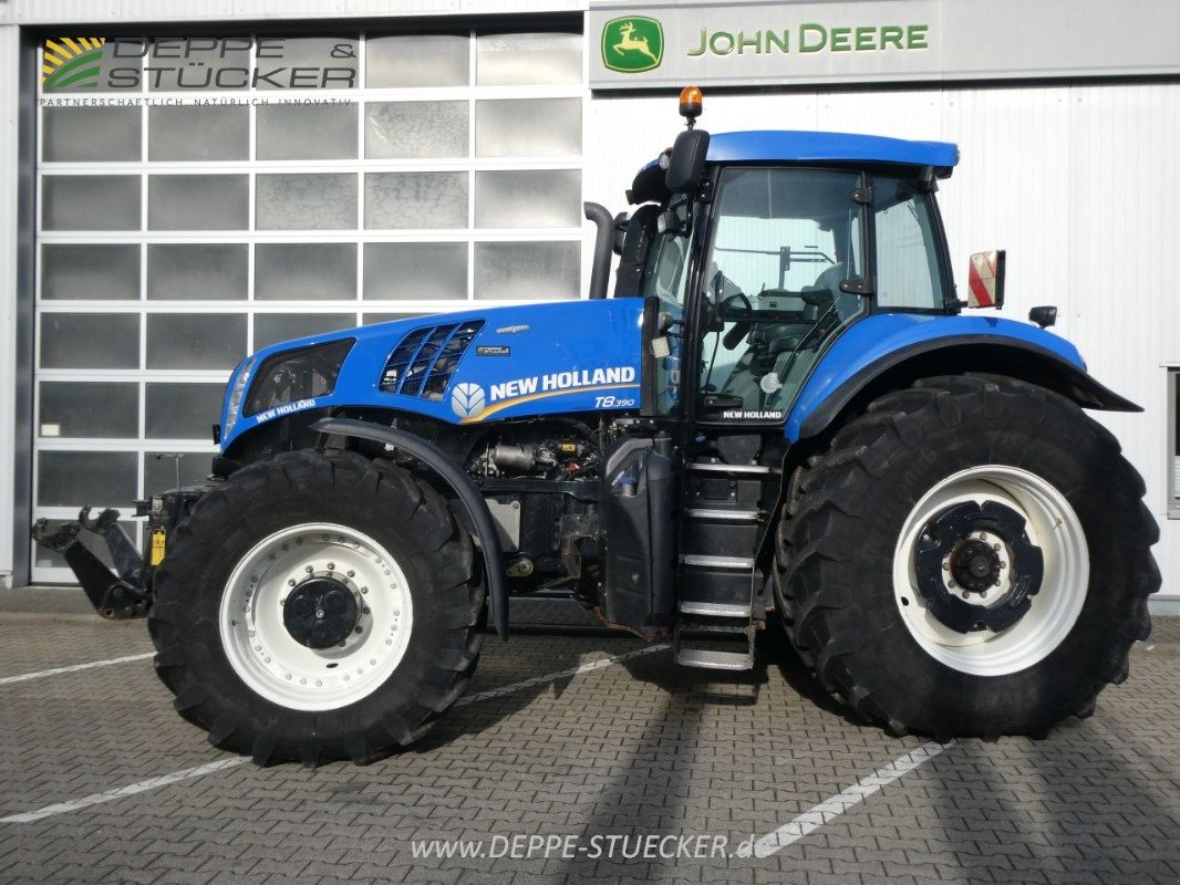 Traktor typu New Holland T8 390, Gebrauchtmaschine w Lauterberg/Barbis (Zdjęcie 2)