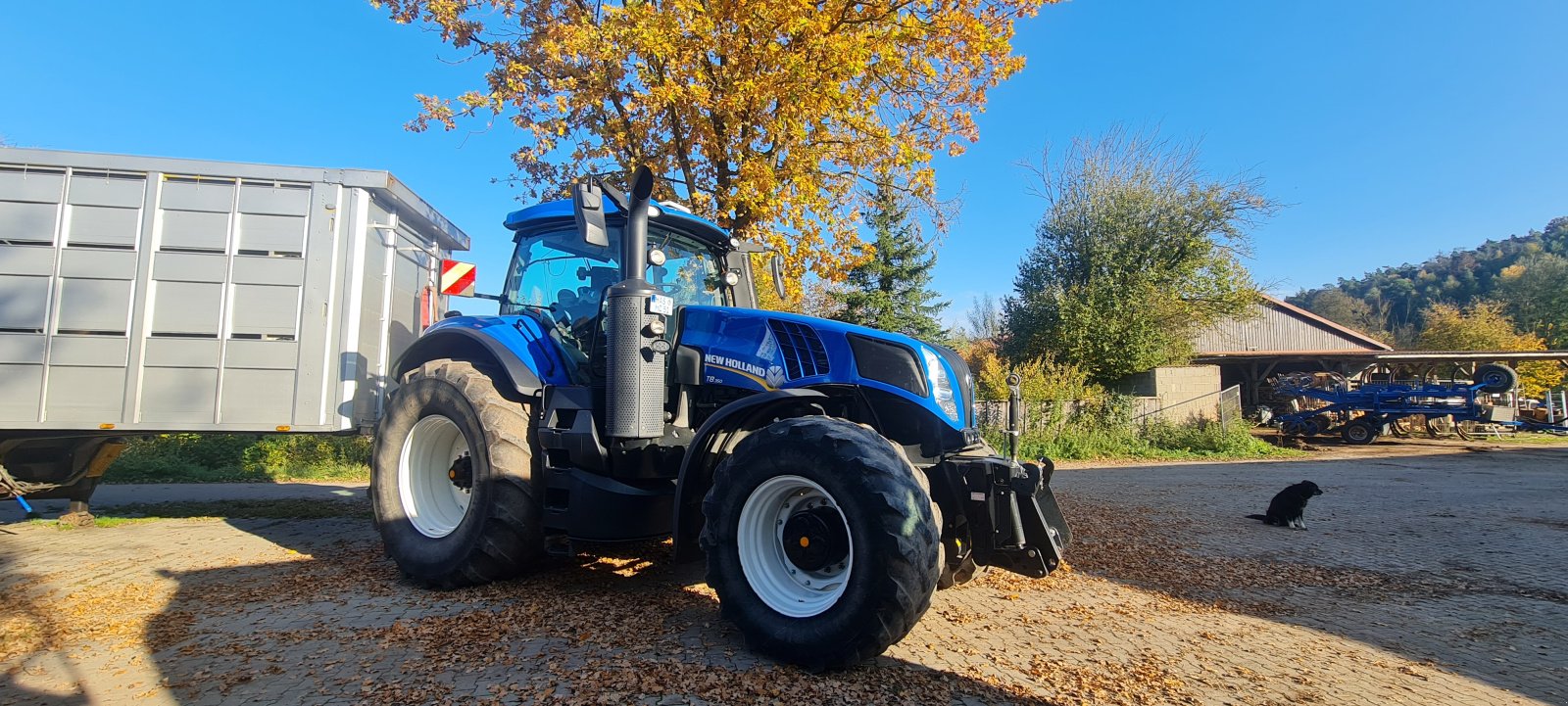 Traktor от тип New Holland T8.350, Gebrauchtmaschine в Pfarrweisach (Снимка 1)