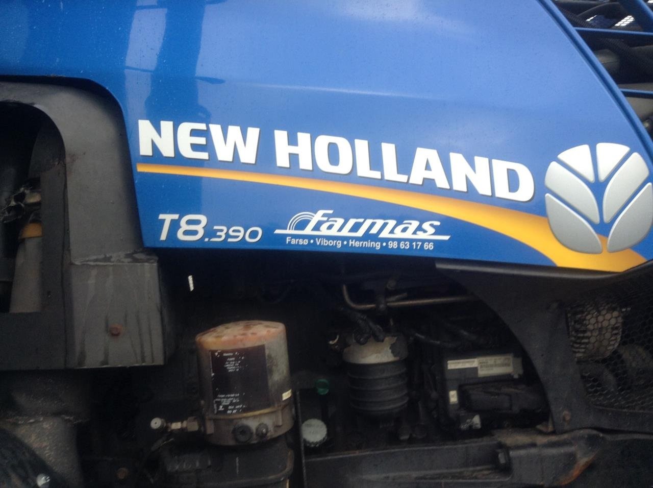 Traktor typu New Holland T8.390TG, Gebrauchtmaschine v Farsø (Obrázok 3)