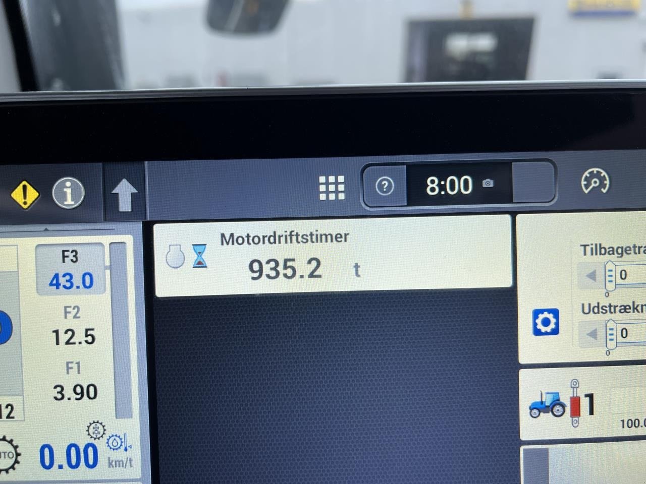 Traktor Türe ait New Holland T8.410 AC STAGE V, Gebrauchtmaschine içinde Hadsten (resim 5)