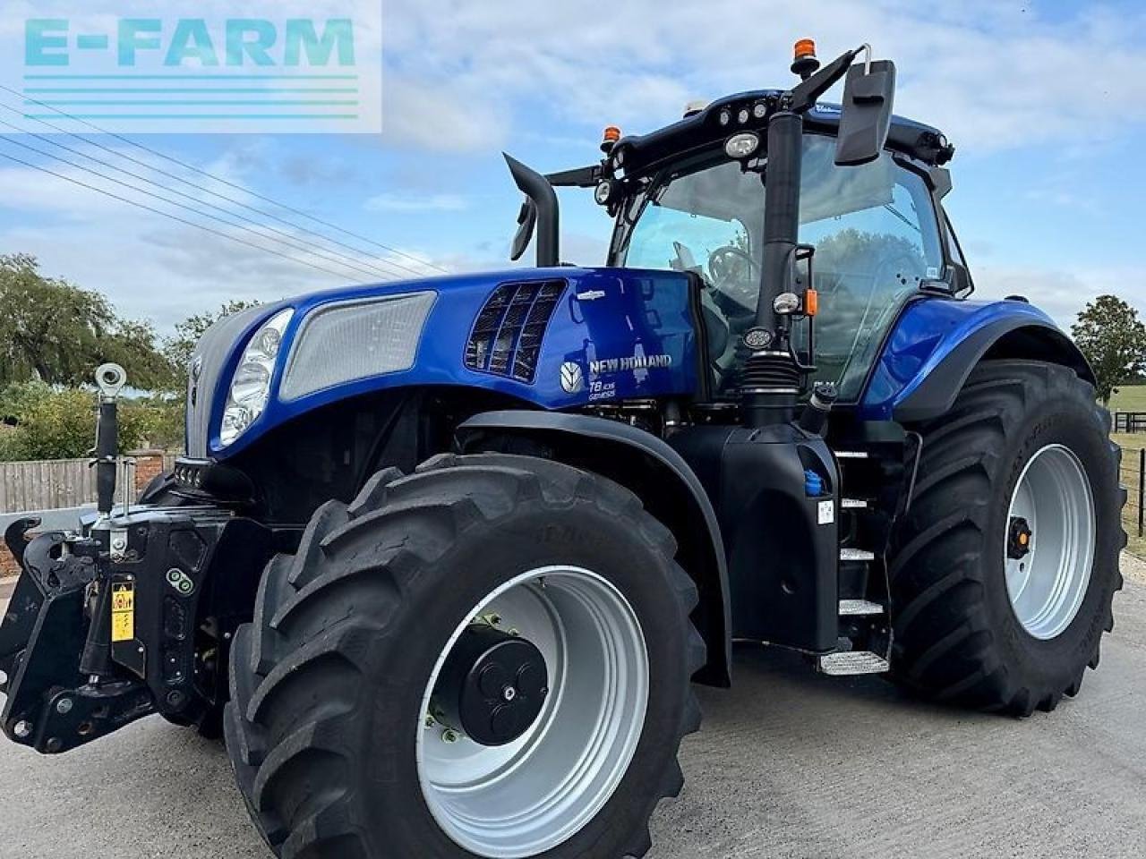 Traktor van het type New Holland t8.435 blue power, Gebrauchtmaschine in TAUNTON (Foto 1)