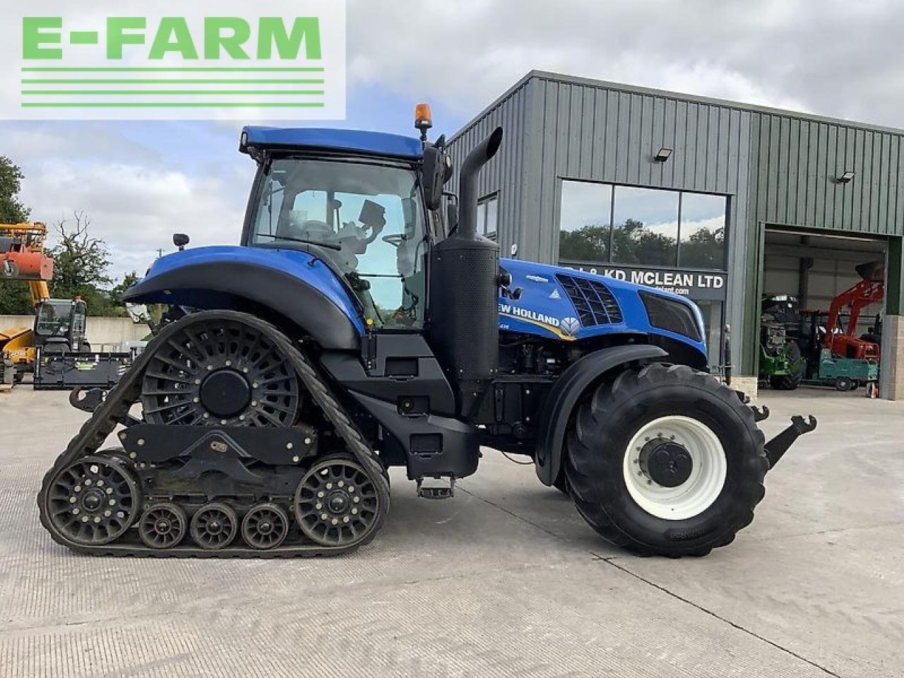 Traktor tip New Holland t8.435 half track tractor (st20623), Gebrauchtmaschine in SHAFTESBURY (Poză 1)