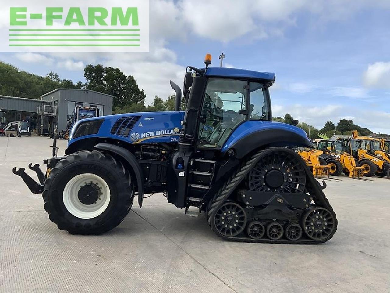 Traktor tip New Holland t8.435 half track tractor (st20623), Gebrauchtmaschine in SHAFTESBURY (Poză 5)