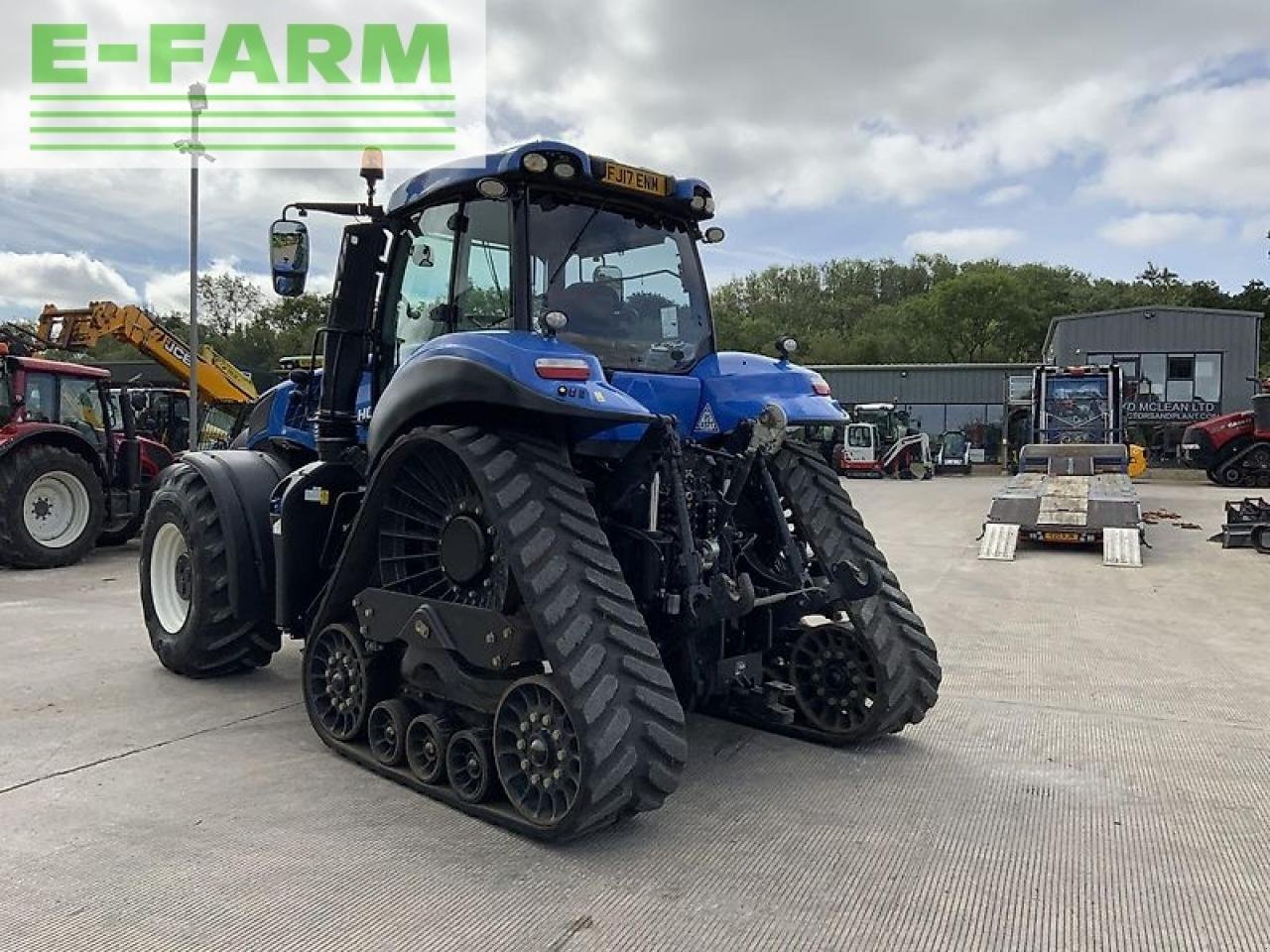 Traktor типа New Holland t8.435 half track tractor (st20623), Gebrauchtmaschine в SHAFTESBURY (Фотография 7)