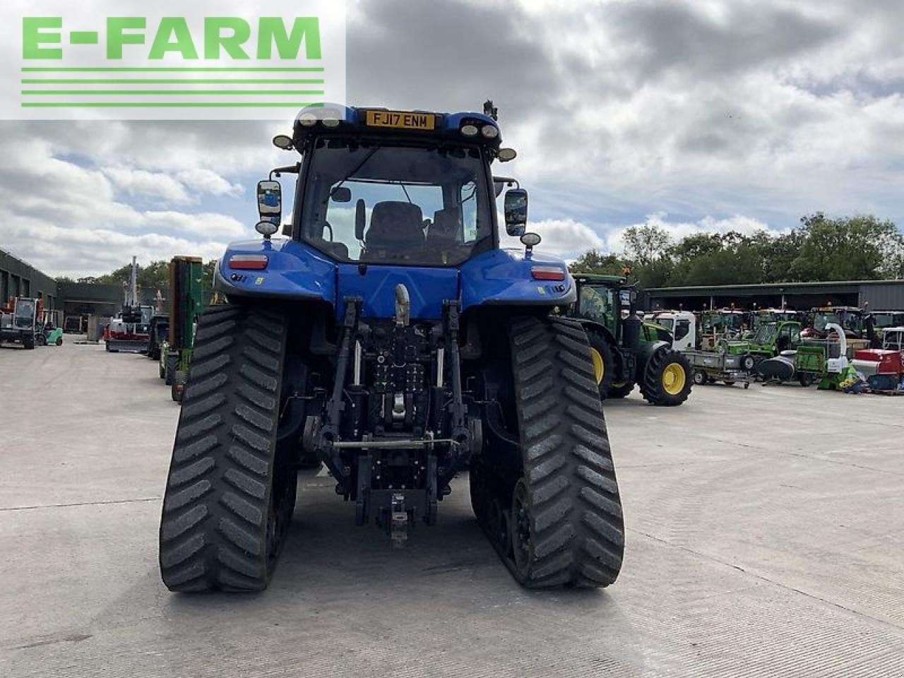 Traktor des Typs New Holland t8.435 half track tractor (st20623), Gebrauchtmaschine in SHAFTESBURY (Bild 8)